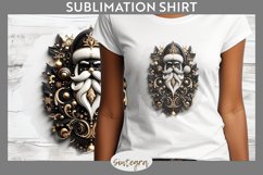 3D Christmas Santa v36 T-shirt Sublimation Product Image 1