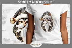 3D Christmas Santa v37 T-shirt Sublimation Product Image 1