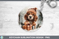 GorgeousChristmas Santa Keychain design.