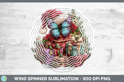 GorgeousChristmas Santa Hat Wind Spinner design.
