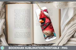 GorgeousChristmas Santa Hat Bookmark design.