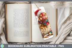 GorgeousChristmas Santa Hat Bookmark design.