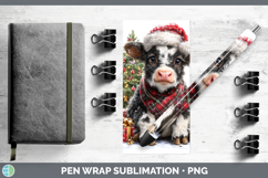 GorgeousChristmas Santa Hat Pen Wrap design.
