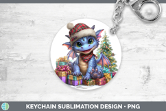 GorgeousChristmas Santa Hat Keychain design.