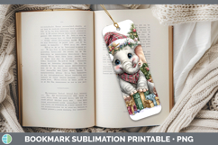 GorgeousChristmas Santa Hat Bookmark design.