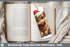 GorgeousChristmas Santa Hat Bookmark design.