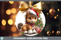 GorgeousChristmas Santa Hat Ornament design.