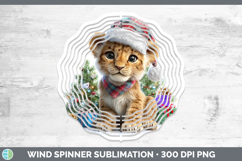GorgeousChristmas Santa Hat Wind Spinner design.