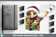 GorgeousChristmas Santa Hat Pen Wrap design.
