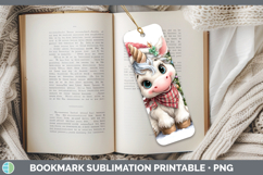 GorgeousChristmas Santa Hat Bookmark design.