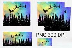 Christmas Santa sublimation design tumbler, mug, epoxy pen Product Image 3