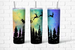 Christmas Santa sublimation design tumbler, mug, epoxy pen Product Image 2
