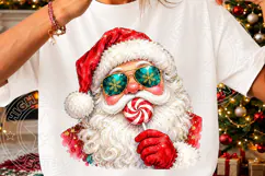Christmas Santa PNG Retro Santa Claus Product Image 3