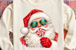Christmas Santa PNG Retro Santa Claus Product Image 4