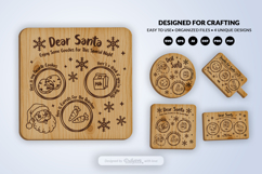 Christmas Santa Tray Laser Cut Product Image 4