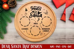 Treats for santa, cookies,milk, reindeer carrot