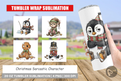 Sarcastic Character Tumbler Product Image 1