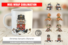 Sarcastic Character Mug Wrap Product Image 1
