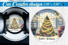 Car Coaster | Christmas | Merry Christmas Product Image 1