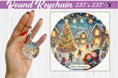 Keychain sublimation | Christmas | Merry Christmas Product Image 1