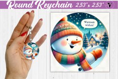 Keychain sublimation | Christmas | Merry Christmas Product Image 1