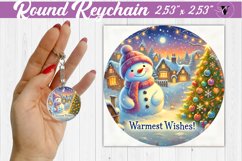 Keychain sublimation | Christmas | Merry Christmas Product Image 1