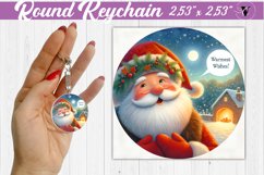 Keychain sublimation | Christmas | Merry Christmas Product Image 1