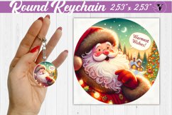 Keychain sublimation | Christmas | Merry Christmas Product Image 1