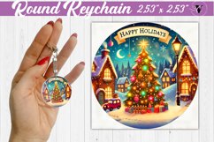 Keychain sublimation | Christmas | Merry Christmas Product Image 1