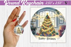 Keychain sublimation | Christmas | Merry Christmas Product Image 1