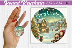 Keychain sublimation | Christmas | Merry Christmas Product Image 1