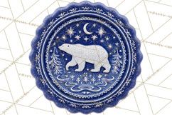 Vintage Christmas Wax Seal Clipart PNG, Holiday Seals Product Image 4