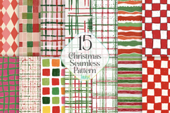 Christmas Seamless Pattern Bundle Product Image 1
