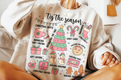 Tis The Season PNG, Santa Claus PNG, Merry Christmas PNG Product Image 3
