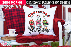 Goose Christmas Sublimation Design
