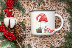 Christmas gnomes PNG clipart. Winter Gnome Clipart Product Image 6