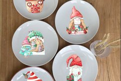 Christmas gnomes PNG clipart. Winter Gnome Clipart Product Image 4