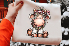 Christmas Sheep Clipart Product Image 2