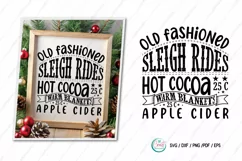 Farmhouse Christmas Sign SVG | Christmas SVG Cutfiles Product Image 1