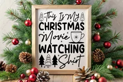 Christmas Farmhouse Sign SVG | Christmas Shirt Design Product Image 2