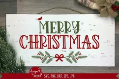 Merry Christmas with Cardinal, Christmas Designs Product Image 1