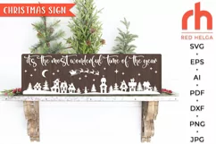 most wonderful time in the year svg, christmas porch sign svg, winter board svg, santa sign svg, horizontal sign svg, welcome sign svg, tall sign svg, christmas leaner svg, front sign svg, christmas sign svg, christmas decor svg, christmas quote svg