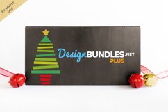 Rustic Wood Sign Mock up for Christmas Product Image 2