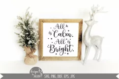 All is Calm, All is Bright, Christmas Designs Product Image 3