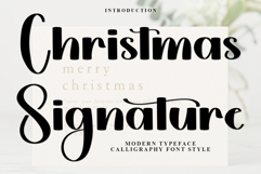 Christmas Signature Product Image 1