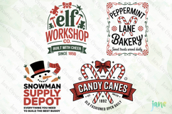 Christmas Signs SVG PNG Product Image 1
