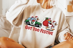 Christmas Silly Goose PNG, Funny Christmas PNG, Goose Product Image 9