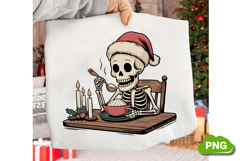 Skeleton Christmas PNG Sublimation Bundle, Christmas Clipart Product Image 12