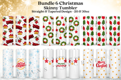 christmas skinny tumbler sublimation wrap with high resolution and transparant background are for 20oz and 30oz skinny tumbler
