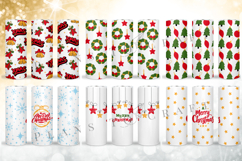 christmas skinny tumbler sublimation wrap with high resolution and transparant background are for 20oz and 30oz skinny tumbler